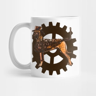 Steampunk Great Dane Design Mug